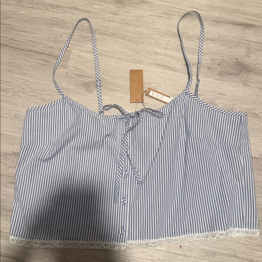 SKIMS cotton poplin sleep tank - Picture 2 of 6